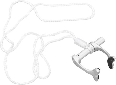 Gernie Freediving Nose Clip, Anti Lost Swimming Nose Clip Non Slip 25 Degree Angle Split Design Accurate for Diving Training in Saudi Arabia