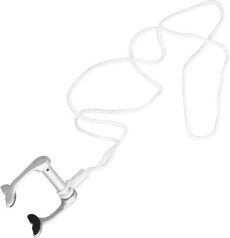 Gernie Freediving Nose Clip, Anti Lost Swimming Nose Clip Non Slip 25 Degree Angle Split Design Accurate for Diving Training in Saudi Arabia