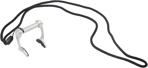 Gernie Freediving Nose Clip, Anti Lost Swimming Nose Clip Non Slip 25 Degree Angle Split Design Accurate for Diving Training in Saudi Arabia