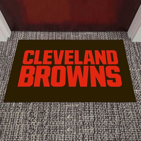 FANMATS 31660 NFL - بساط كليفلاند براونز HiDef Rookie | الشعار الأساسي | 18 × 30 بوصة in Saudi Arabia