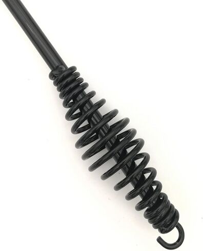 Welding Chipping Hammer with Coil Spring Handle,10.5",Cone and Vertical Chisel/ 10" Wire Brush(Free), Black in Kuwait