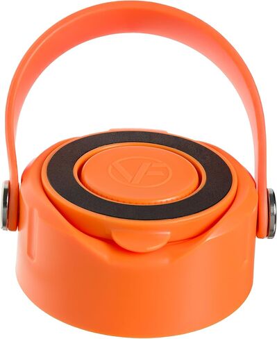 WaterLink MagSafe Compatible Lid for YETI Rambler Chug Cap, AirTag Holder, Magnetic Phone Stand (Black, with Handle) in Saudi Arabia