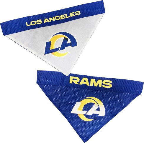 Pets First NFL Chicago Bears Reversible Bandana Size XX-Large for Dogs & Cats. 2 Sided Sports Bandana, Premium Embroidery Team Logo, Many NFL Teams Available in Saudi Arabia