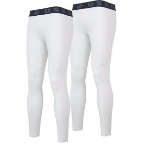 3, 2 or 1 Pack Men's Compression Pants Sports Baselayer Basketball Bottoms Cycling Tights Workout Leggings