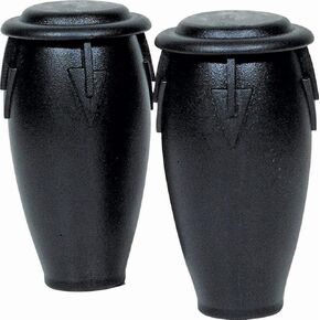 Latin Percussion LP201-BK Plastic Conga Shakers Black Bag Of 36