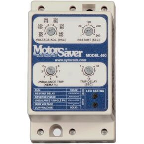 Voltage Monitor, 3-phase, 190-480VAC or 475-600VAC, 50/60Hz