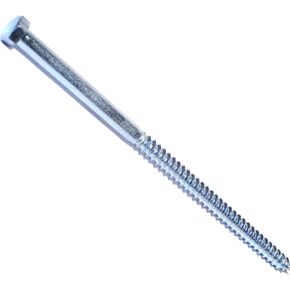 014973260385 Hex Lag Screws, 3/8 x 8, Piece-50, zinc