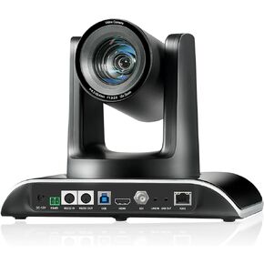 Tenveo PTZ Camera and Controller - 20X Optical Zoom PTZ Camera with HDMI/USB3.0/LAN(PoE) and PTZ Controller Joystick Keyboard Bundle/Kits for Church Worship Services Live Streaming Video Conference