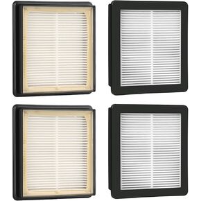 107315 Vacuum Filter Replacement Proteam Vacuum Parts,Proteam Super Coach Pro 6, Super Coach Pro 10,GoFree Flex Pro, and ProVac FS 6 Vacuum - 4 Pack