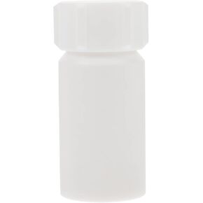 Ptfe Reagent Bottle 25ml - Laboratory Grade Reagent Bottle for Experiments, Leak-Proof Design, Small Plastic Bottle for Liquids