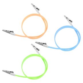 3 Pcs Dental Bib Clips Silicone Dental Napkin Clip Bib Holder Clip Napkin Colorful Dentist Bibs Clips Napkin Holder Bib Clips Neck Chains with Metal Clips for Runners Youth Adult and Elderly