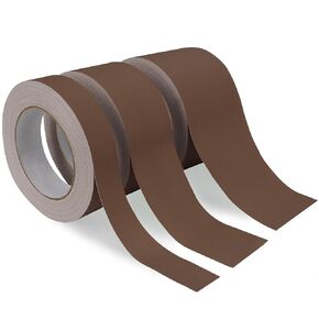 yeload Brown Gaffers Tape 3 Pack - 1", 2", 3" - 90FT Waterproof, No Residue, Non-Reflective, Easy Tear - Multipurpose Gaff Tape for Photography, Filming, Stage, Production, Masking, Flooring, Gym