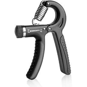 Hand Grip Strengthener,Grip Strength Trainer,22-132 Lbs Adjustable Resistance Forearm Exerciser Workout for Rehabilitation Athletes Climbers Musicians