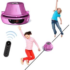 MOSHAINE Smart Jump Rope Machine Electronic Skipping Ropes 1-10 Speed Level Adjustment Multiplayer Jumping Rope Groups Rope Skipping LED Display Counter Workout for Women/Men/Kids…