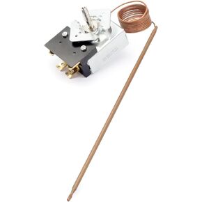 YUXIVCNE Upgraded SA-465-36 Electric Griddle Thermostat Control SA-100-450 Compatible With Star Max Griddle 2T-Z5958 MFG 2T-Z5958 MFG Z5958 Thermostat Replacement for AllPoints 46-1368, Temp 100-450F