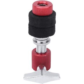 Bnineteenteam Hi Hat Clutch Red Black High Hat Clutch for Hi-Hat Cymbal Metal Hi-Hat Clutch Stand Drum Set Accessory