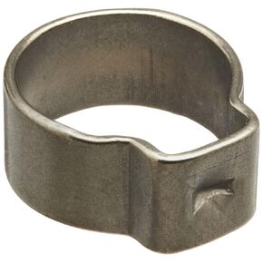 Oetiker 15300016 Stepless Ear Clamp, One Ear, Clamp ID Range 9.6 mm (Closed) - 11.3 mm (Open) (Pack of 25)