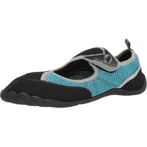 Body Glove Water Shoes for Women (Lake, Aerobics, Swimming, Aqua Sports, Beach, Womens Water Shoes) Black and Oasis Blue Horizon Aqua Shoes for Women
