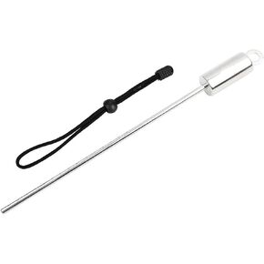 Scuba Diving Point Rod, Stainless Steel Diving Noise Maker, Stick Pointer Rod for derwater Diving Sport with Lanyard