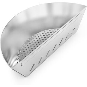 onlyfire Charcoal Basket, Grill Basket with Water Reservoir, Stainless Steel Charcoal Briquet Holder for Weber 22/26 Inch Kettle Grills and Other Similar Charcoal Grills