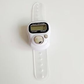 Finger Tally Counter,LED Digital,Clicker Counter,Digital Electronic Tasbeeh Counters,Handheld Number Click Counter,Electronic Counter Tally Counter,Track and Field Lap Counters