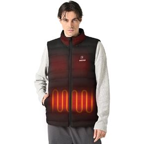 Heated Vest For Men With Battery Pack Included Lightweight Rechargeable Electric Heating Vest