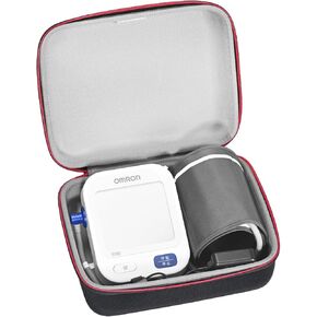 RLSOCO Hard Case for OMRON Bronze/Silver/Iron/5 Series Upper Arm Blood Pressure Monitor - Fits for OMRON BP5150/BP5255/BP5100/BP5250/BP5000/BP7250/BP742N (Case Only)