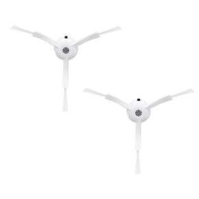 roborock Side Brushes Replacement (2 Pieces) for S8 Pro Ultra, S7 Max Ultra, Q Revo, Series of S7 MaxV/S7/Q7Max/Q8 Max/S8/Q7/Q5/S6/S5/S4/E5/E4/E3/E2 Robot Vacuum Cleaner, White