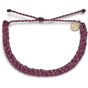 Pura Vida Braided Bracelet - 100% Waterproof, Adjustable Band - Brand Charm