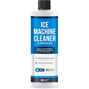 Ice Machine Cleaner and Descaler 16 fl oz Descaler | Ice Maker Cleaner Compatible with All Major Brands (Scotsman, KitchenAid, Affresh, Opal, Manitowoc)