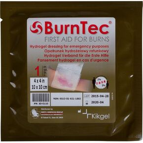 NAR 4" x 4" Burntec Dressing by North American Rescue