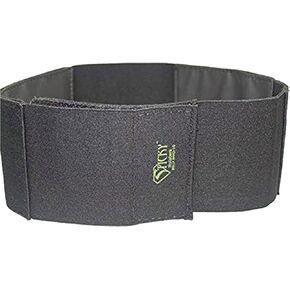 Sticky Holsters Belly Band Holster – Elastic Belly Holster for Concealed Carry for Men and Women – Large; Black
