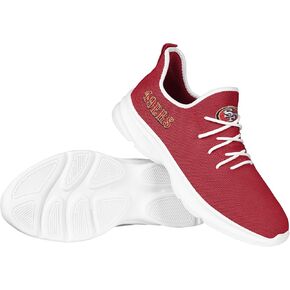 FOCO San Francisco 49ers NFL Mens Team Color Sneakers