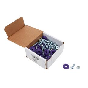Allstar Performance Countersunk Bolt Kit Purple 50pk
