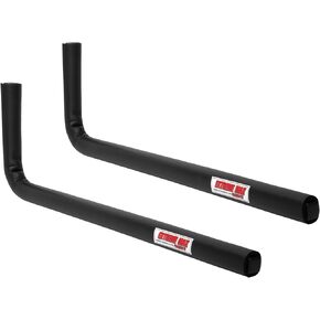 Extreme Max 3006.7169 Solid Steel L-Shaped Wall Mount Rack with Poly-Foam Padding for SUP, Kayak, Surfboard