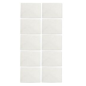 Professional 26x20x0.4mm Cover Glass for Hemocytometers, Cover Slips for Cell Counter (Pack of 10)