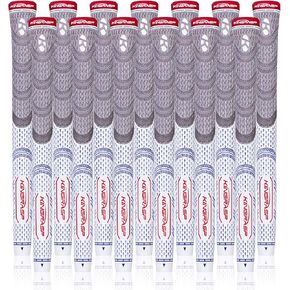 Multi Compound Golf Grips,Golf Club Grips midsize Standard Size,13 Grips Set,6 Colors Optional,Anti-Slip High Stability,All Weather Cord Rubber Golf Club Grips