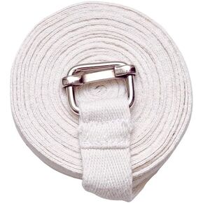 Iyengar Belt | Yoga Straps For Women and Men For Stretching | Ideal for Yoga, Pilates, Therapy, Dance, Gymnastics & Flexibility