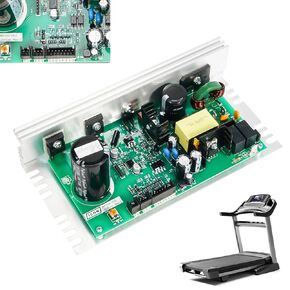 MC1648DLS 386763 Treadmill Control Board Motherboard(Black Sockets), 8 Pins Old Model 50w Treadmill Motor Controller Fit for Icon Proform Treadmill, Replace ZC0549 391855