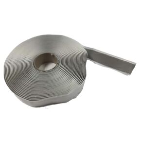 Colormetrics Gray Putty Tape / Butyl Tape 1/8" x 1" x 30' (Single Roll)