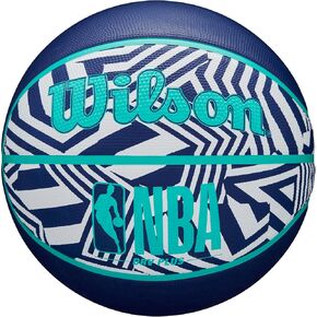 WILSON NBA DRV Plus Dazzle Camo Outdoor Basketballs - Size 6 an Size 7