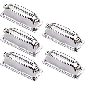 caralei 5Pcs/Set Double End Lugs Snare Drum Lugs Percussions Claw Hook Drum Lugs Replacement Parts for Drum Snare Drum Part Metal