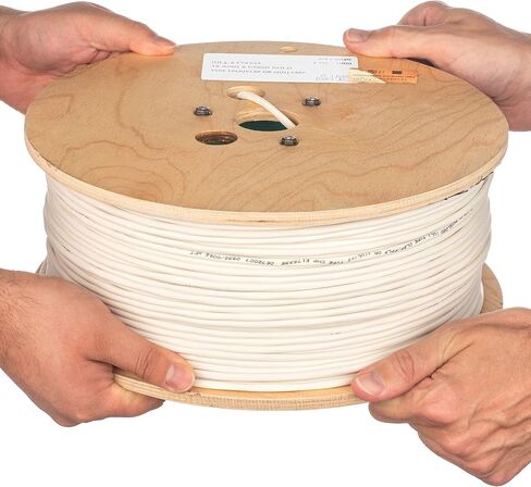 18 AWG 2 Conductor (UL) Certified 100% Copper Type CMP Plenum Rated Shielded Sound & Security Cable - 500 Feet in Kuwait