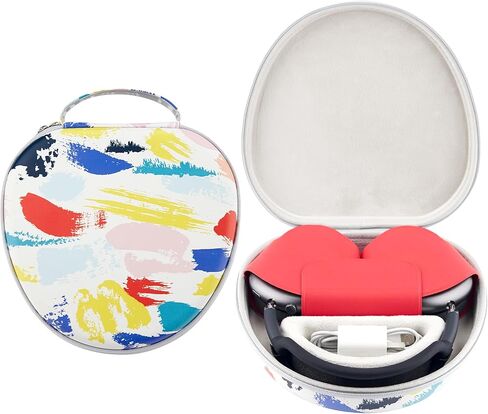 DDJ [1 Pack] Case for AirPod Max Supports Sleep Mode, Portable Protective Cover for Apple AirPods Max Pro, Travel Carrying Headphone Case for APM Accessories, Wireless Headphones Hard Storage Bag in Kuwait