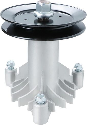 2 Pack 130794 Spindle Mandrel Assembly Fit for Husqvarn Poulan Craftsman AYP 130794 532130794 with Pulleys 129861 153535 173436 for LT1238A, LT1238B CT130, CTH130, CTH150 YT150, YT160 in Kuwait