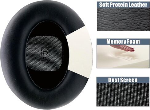 QC35 Replacement Ear Pads for Bose QC35 Replacement Ear Pads for Bose Quietcomfort 35 Replacement Earpads Quiet Comfort 35 QC 35 ii QC35 ii Replacement Ear Cushions QC 35 Replacement Earpads Black in Kuwait