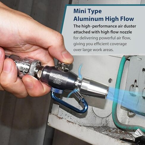 FIRSTINFO A18538US Mini Type Air Duster | Air Blow Gun, Flow Adjustable with High Flow Nozzle in Saudi Arabia
