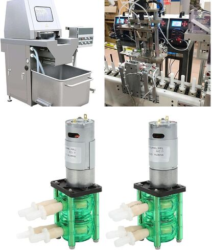 Peristaltic Metering Pumps Dual Head High Resistant Peristaltic Pump Liquid Dosing Pump with BPT Tube for Lab Analytical Liquid Liquid Sampling Analysis in Saudi Arabia