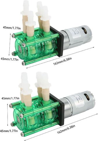 Peristaltic Metering Pumps Dual Head High Resistant Peristaltic Pump Liquid Dosing Pump with BPT Tube for Lab Analytical Liquid Liquid Sampling Analysis in Saudi Arabia