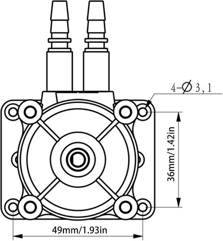 Peristaltic Metering Pumps Dual Head High Resistant Peristaltic Pump Liquid Dosing Pump with BPT Tube for Lab Analytical Liquid Liquid Sampling Analysis in Saudi Arabia